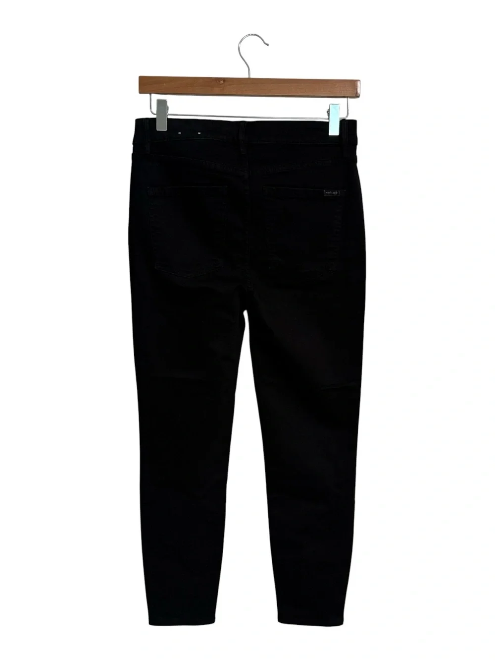 WHBM White House Black Market The Skinny Crop High Rise Jeans size 4 Black
